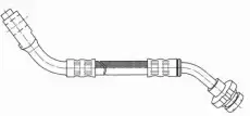 шланг тормозной перед. лев. Ford 511829 CEF
