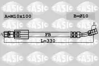 шланг тормозной задн. Opel 6606084 SASIC
