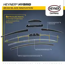 Щетка стеклоочистителя 020120 HEYNER