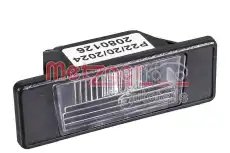 Фонарь освещения номерного знака 2080126 METZGER