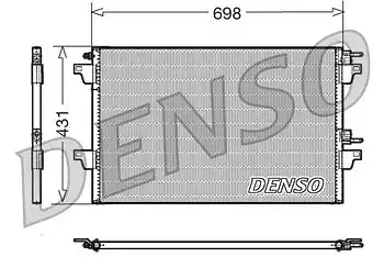 Интеркулер DENSO 8200033733