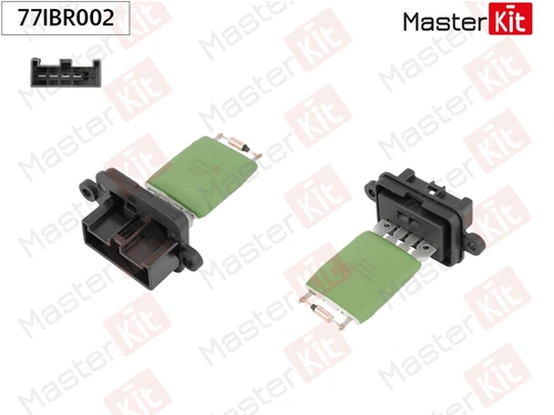 Резистор вентилятора печки MASTERKIT 77IBR002