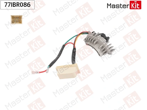 Резистор вентилятора печки MASTERKIT 77IBR086