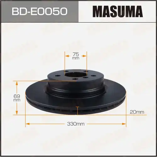 Тормозной диск MASUMA BD-E0050