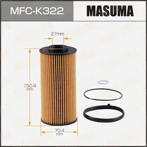 Фильтр масляный MASUMA MFC-K322