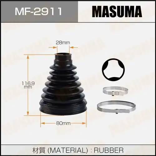 Пыльник ШРУСа MASUMA MF-2911 + хомут