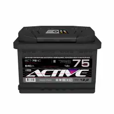 Аккумулятор ACTIVE FROST AF 75-3-L 75 Ач 620 А 1 (+-) прямая