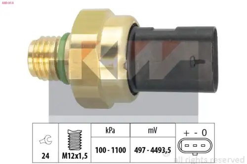 Датчик, давление масла 480 014 KW