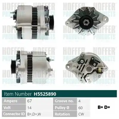 Генератор HOFFER H5525890