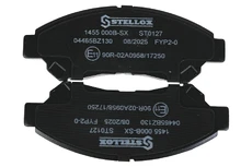 Тормозные колодки дисковые STELLOX 1455 000B-SX