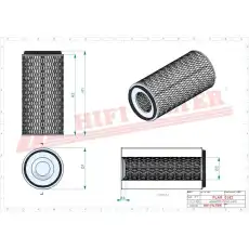 Фильтр воздушный HIFI SA 14587