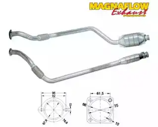 Катализатор \MB E-CLASS E 250 D (124.126, 124.129) 93>95, E-CLASS E 250 TD (124.186) 93>96, E-CLASS 85047D MAGNAFLOW