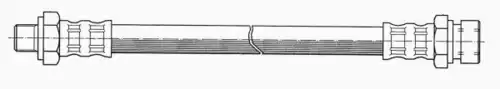 шланг тормозной перед. Ren 510189 CEF
