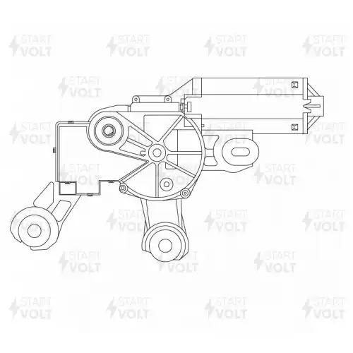Мотор стеклоочистителя СТАРТВОЛЬТ VWB 1805