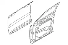 ДВЕРЬ ПЕРЕДНЯЯ ПРАВАЯ 76004P2001 KIA