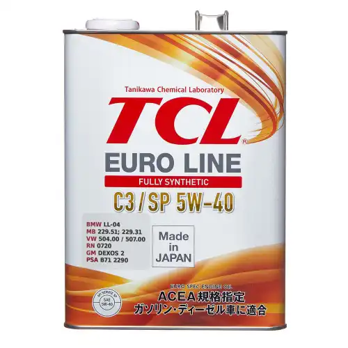 Моторное масло TCL E0040540C3 4 л