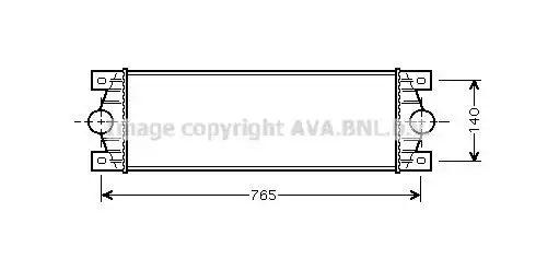 Интеркулер AVA RT4329