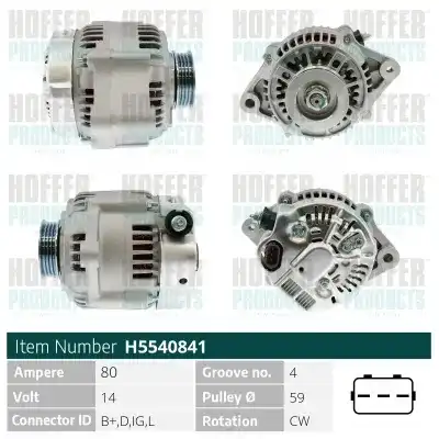 Генератор HOFFER H5540841