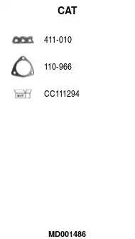 Катализатор MD001486 FA1