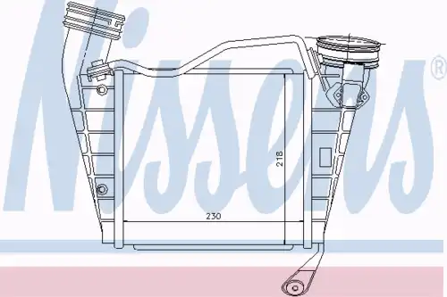 Интеркулер NISSENS 96757