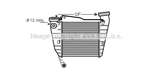 Интеркулер AVA VW4254