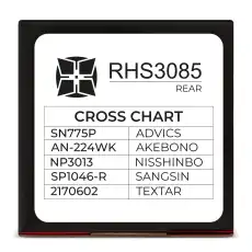 Тормозные колодки дисковые HI-STOP RHS3085