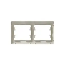 Systeme Electric ( Schneider Electric) Рамка 2-м GLOSSA горизонт. беж. SchE GSL000202