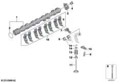 11337530982 Рычаг роликового толкателя !3' \BMW 1' E81, E82, E87, LCI, E88, 3' E46, E90, E91, E92, E