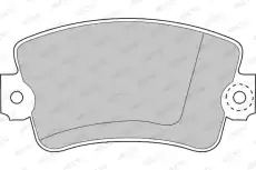 колодки дисковые торм. перед. Ren FD690N NECTO