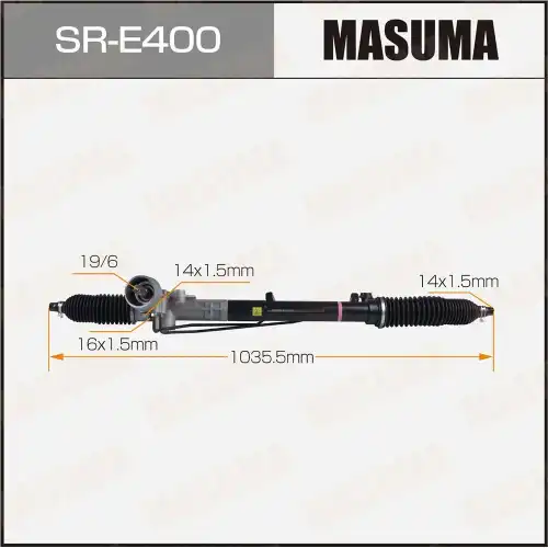 Рейка рулевая MASUMA (левый руль, ГУР, без сервотроника) SR-E400