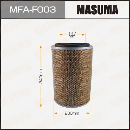 Фильтр воздушный MASUMA MFAF003