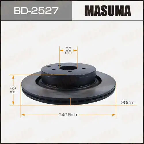 Тормозной диск MASUMA BD2527