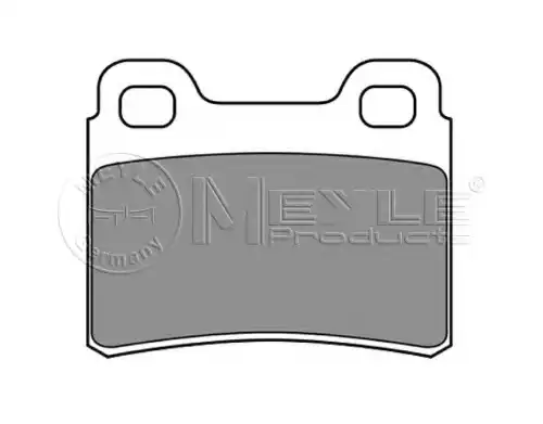 Тормозные колодки дисковые MEYLE 025 218 3215