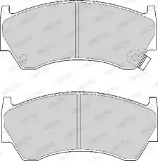 колодки дисковые торм. перед. Niss FD6779N NECTO