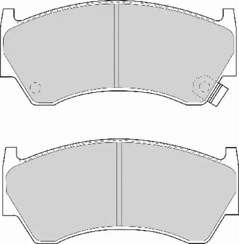колодки дисковые торм. перед. Niss FD6779N NECTO