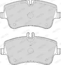 колодки дисковые торм. перед. MB FD6961N NECTO