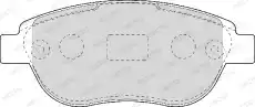 колодки дисковые торм. перед. Peug FD6948N NECTO