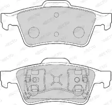 колодки дисковые торм. задн. Opel FD7026N NECTO