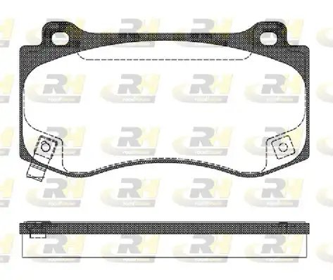 Колодки торм.диск Gr.Cherokee III 21185.04 ROADHOUSE