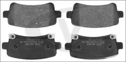 Тормозные колодки дисковые VAICO V40-0685