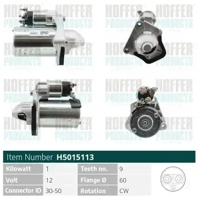 Стартер HOFFER H5015113