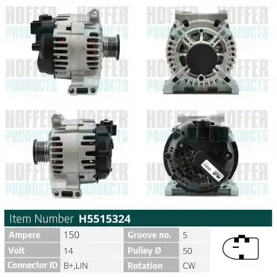 Генератор HOFFER H5515324P