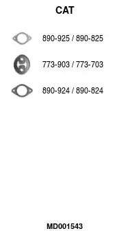 Катализатор MD001543 FA1