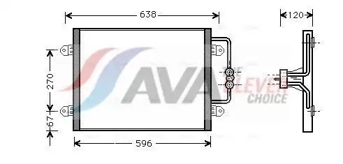 Интеркулер AVA PR4046