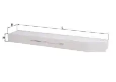 Салонный фильтр MAHLE LA 897