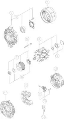 Генератор MAHLE MG 89