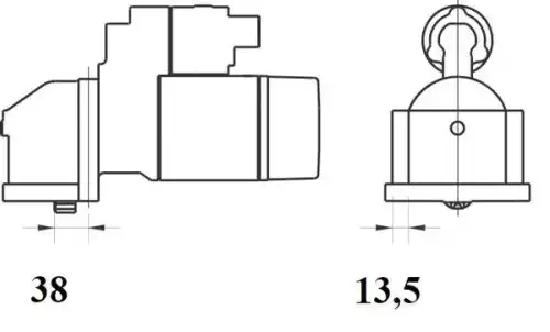 Стартер MAHLE MS 1080