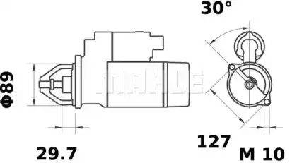 Стартер MAHLE MS 130