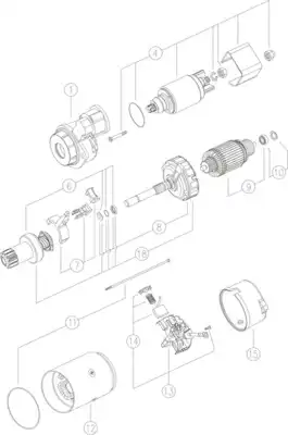 Стартер MAHLE MS 160