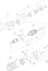 Стартер MAHLE MS 280